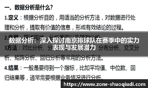 数据分析：深入探讨南京排球队在赛季中的实力表现与发展潜力